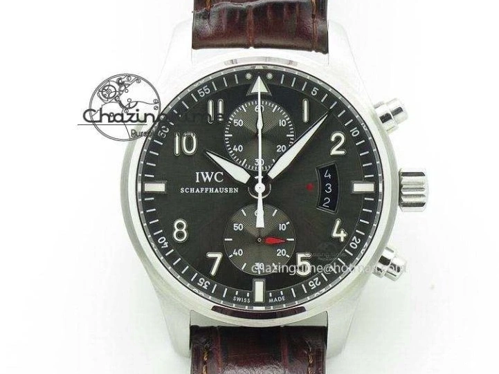 MIROTIME 0412 Casual Portuguese Chrono IW3716 Z+F 1:1 Best Edition White Dial on Blue Rubber Strap A 7016